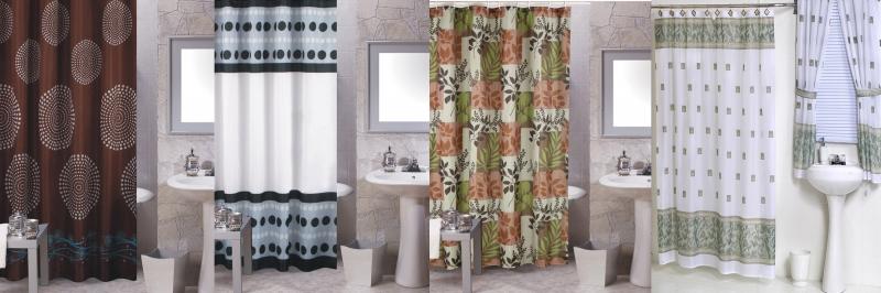 Fabric Shower Curtains