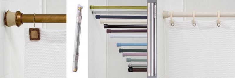 Shower Curtain Tension Rods